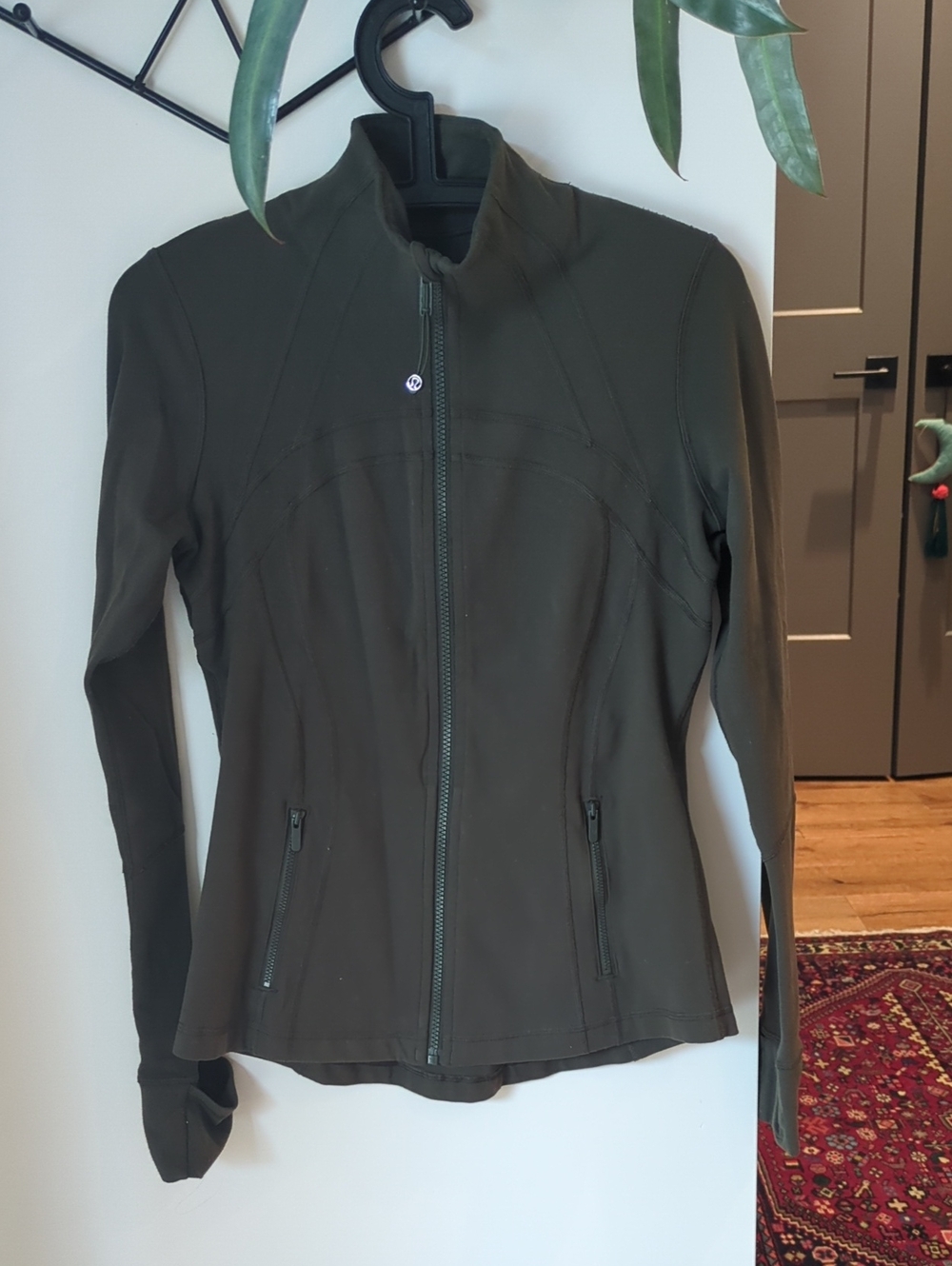 Lululemon athletica Olive Utility Zip Jacket